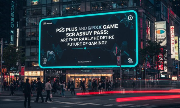 PS Plus and Xbox Game Pass: Are They Really the Future of Gaming?